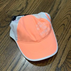 New Nike Women’s 15K Toronto 2015 Cap Hat Neon Orange